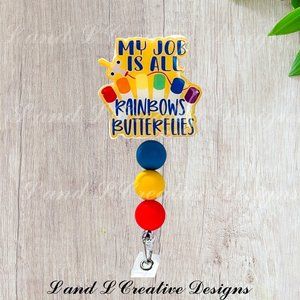 Badge Reel- Medical ID Holder -Phlebotomy